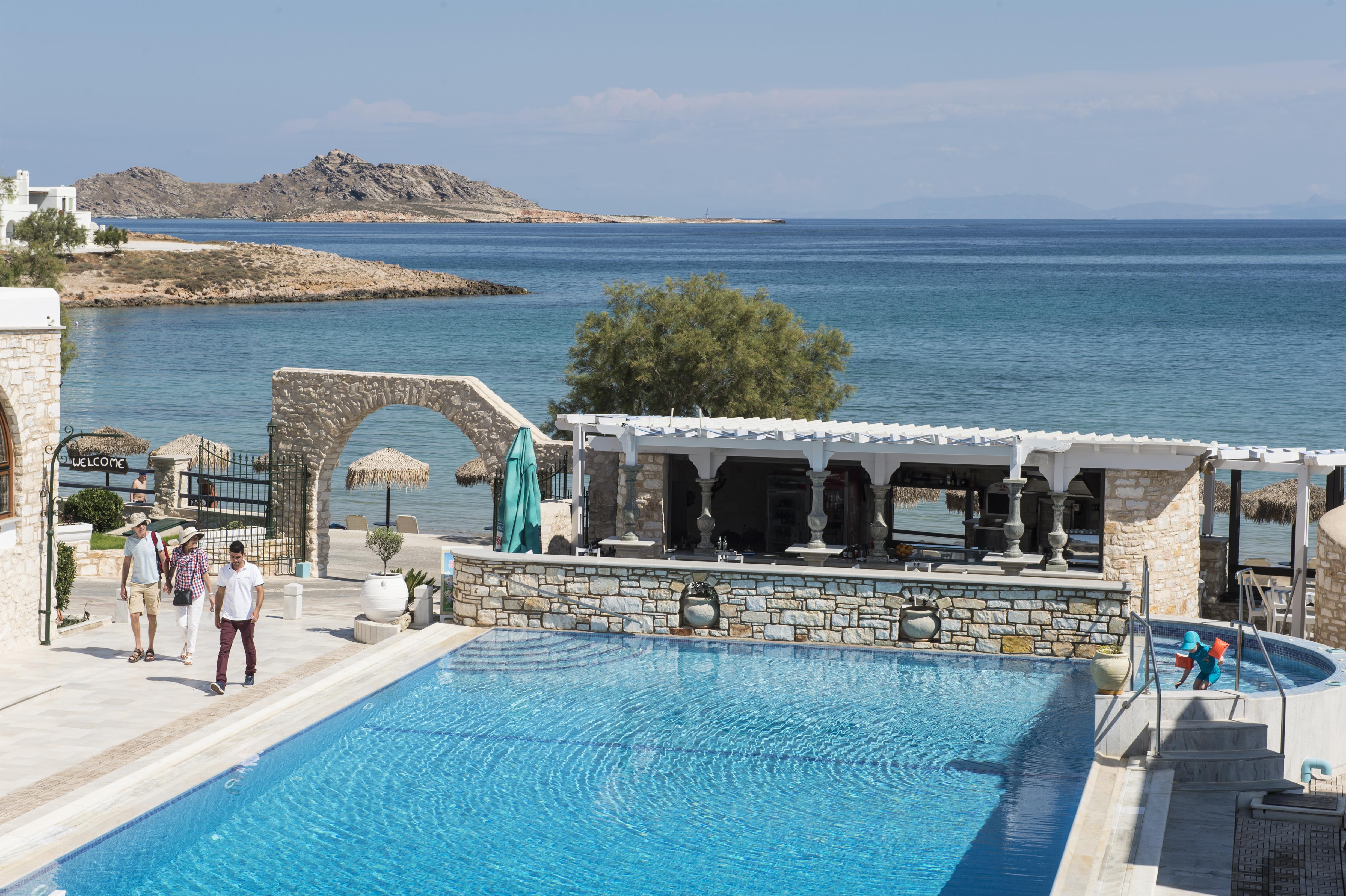 Contaratos Beach Hotel Naousa  Exterior photo